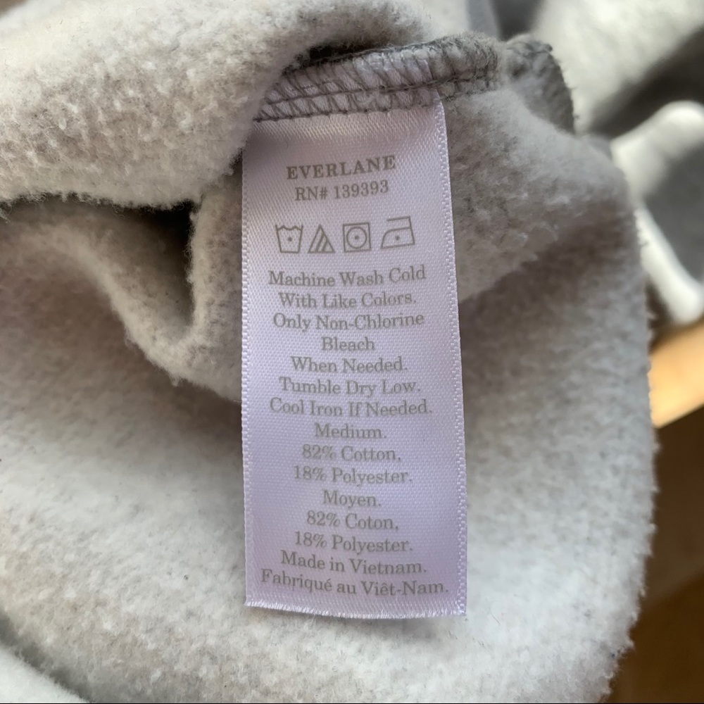 Everlane Gray Hoodie Sweatshirt - Picture 9 of 9